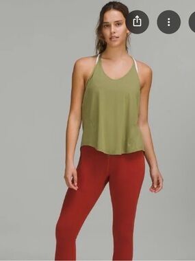 Lululemon Modal Silk Yoga Tank Top - PINK